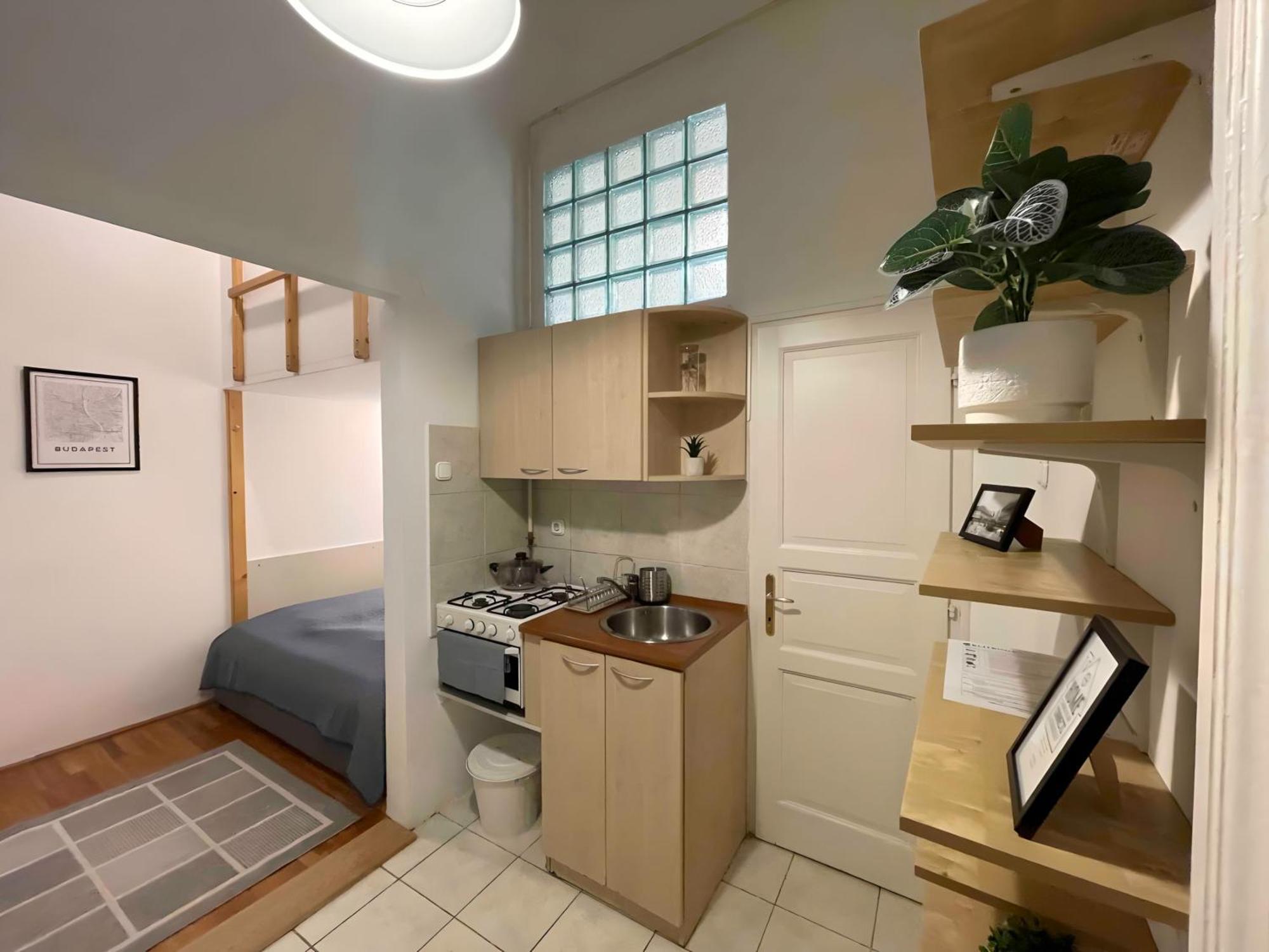 R172 Elitehost Raday Studio Apartment Boedapest Buitenkant foto