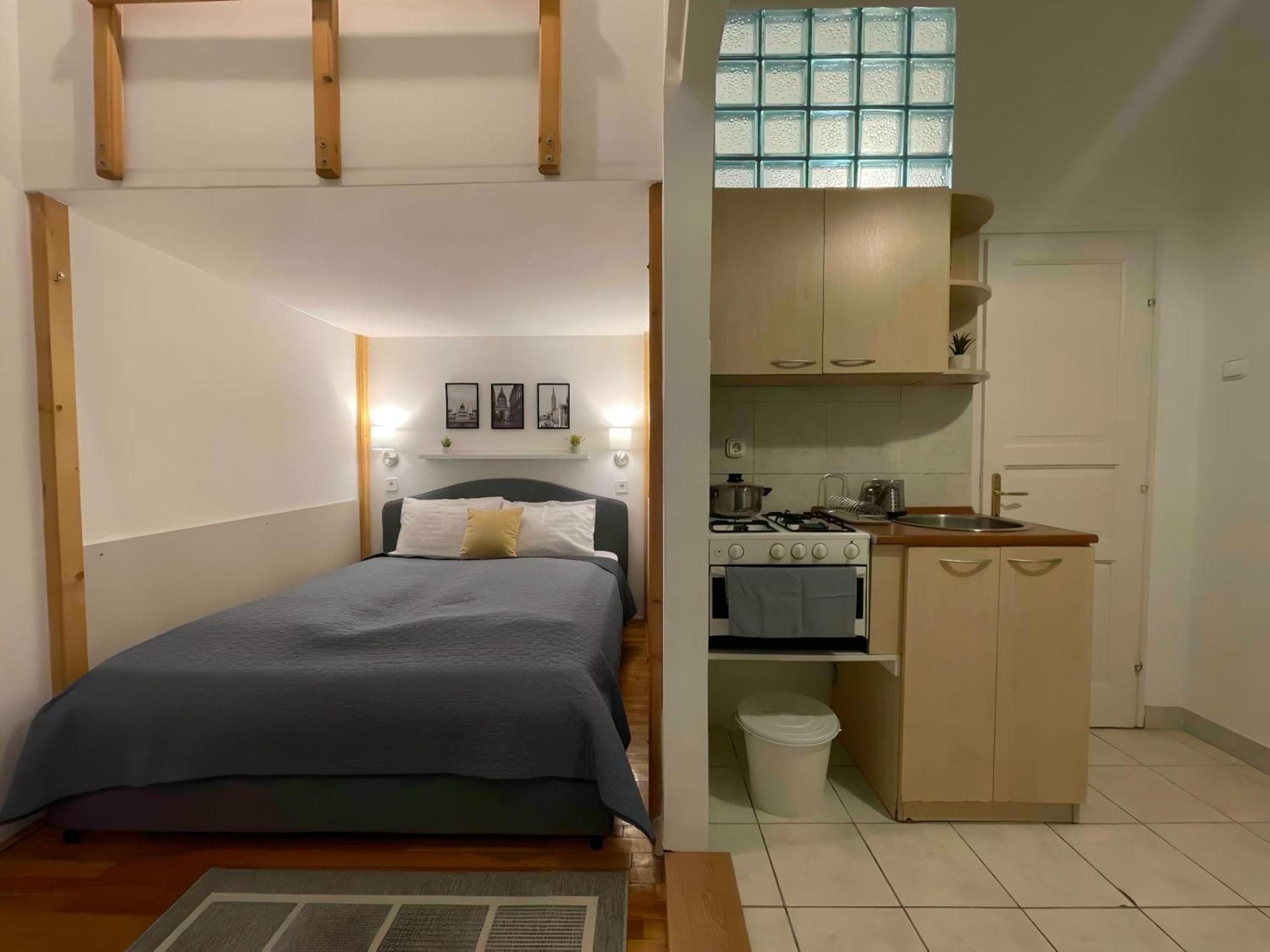 R172 Elitehost Raday Studio Apartment Boedapest Buitenkant foto